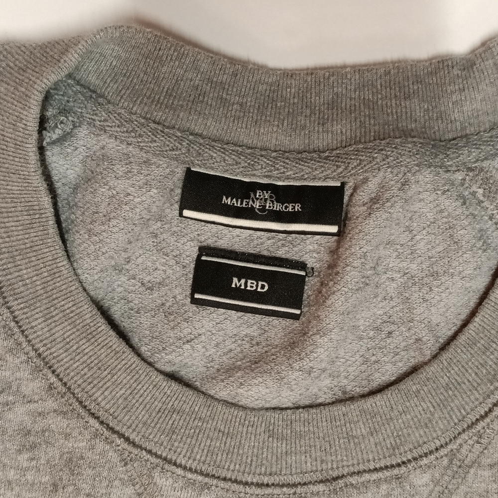 By Malene Birger Raglan Sleeve Batwing French Terry Sweatshirt - Picture 9 of 13